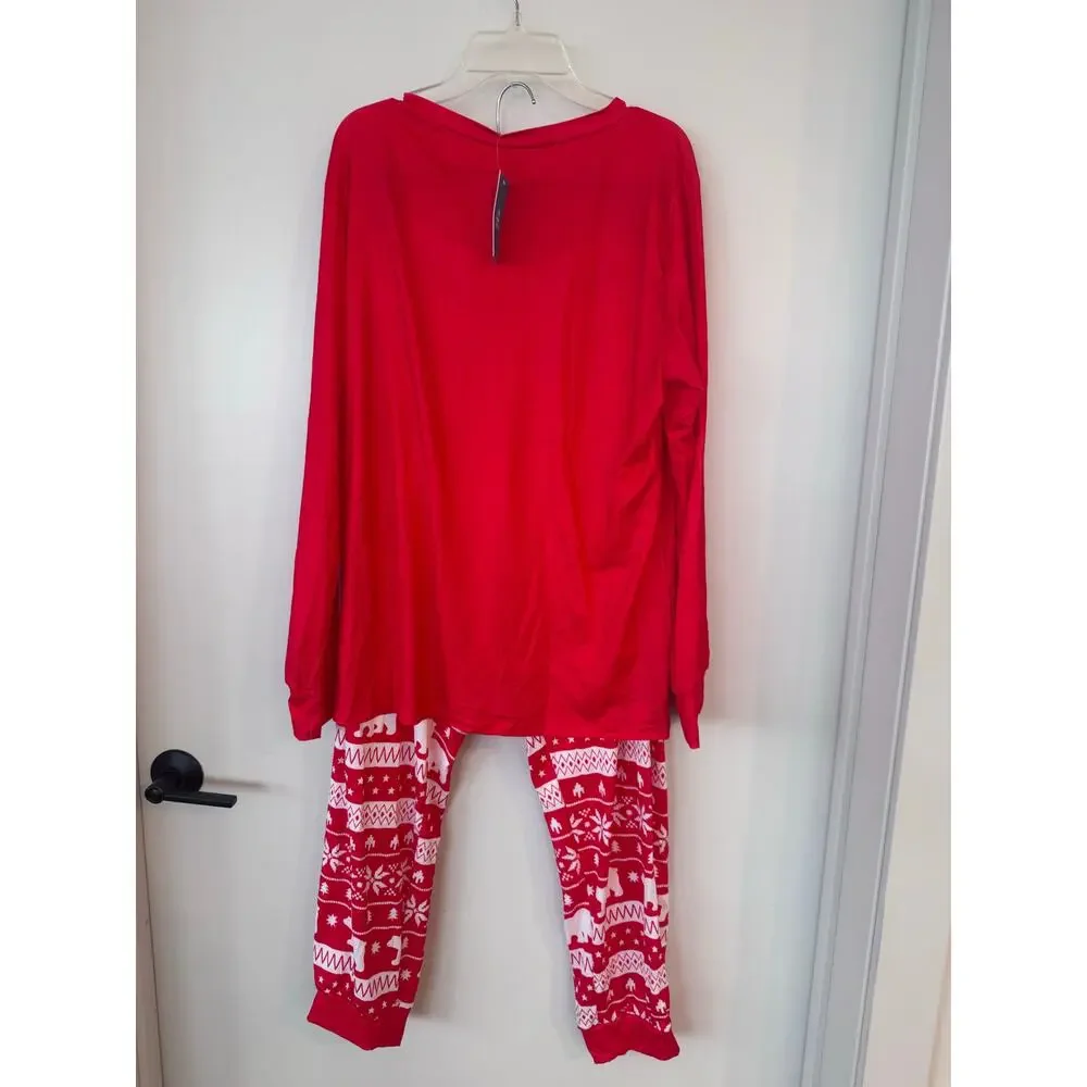 Cupshe Christmas Pajama Set | Men’s Small Women’s Medium NEW